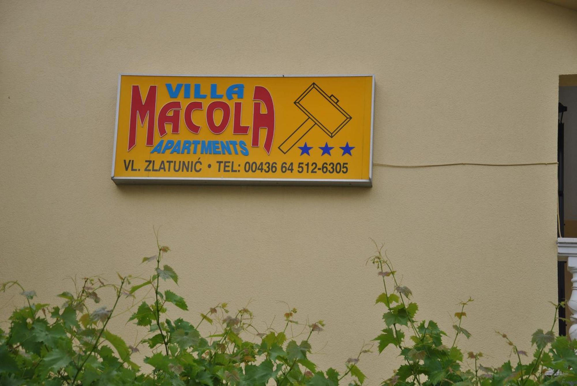 Apartments Villa Macola Trogir Exteriör bild